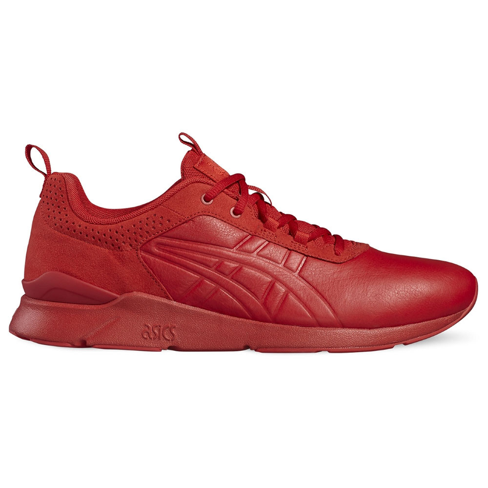 Кроссовки бег. муж. ASICS Gel-Lyte Runner H7C4L-2323, р.11(рос.43,5), нат.кожа,текстиль,красный