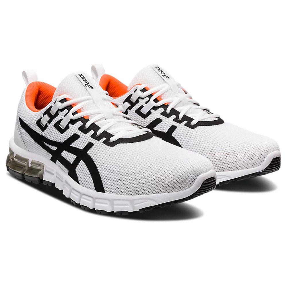 Кроссовки муж. ASICS Gel-Quantum 90 1021A446-101, р.13(рос.46,5),иск. кожа, текстиль, бело-черный