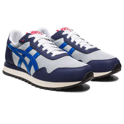 Кроссовки ASICS Tiger Runner II 1201A792-022, р.13(рос.46,5), кожзам, текстиль,кожзам, т.сине-серый