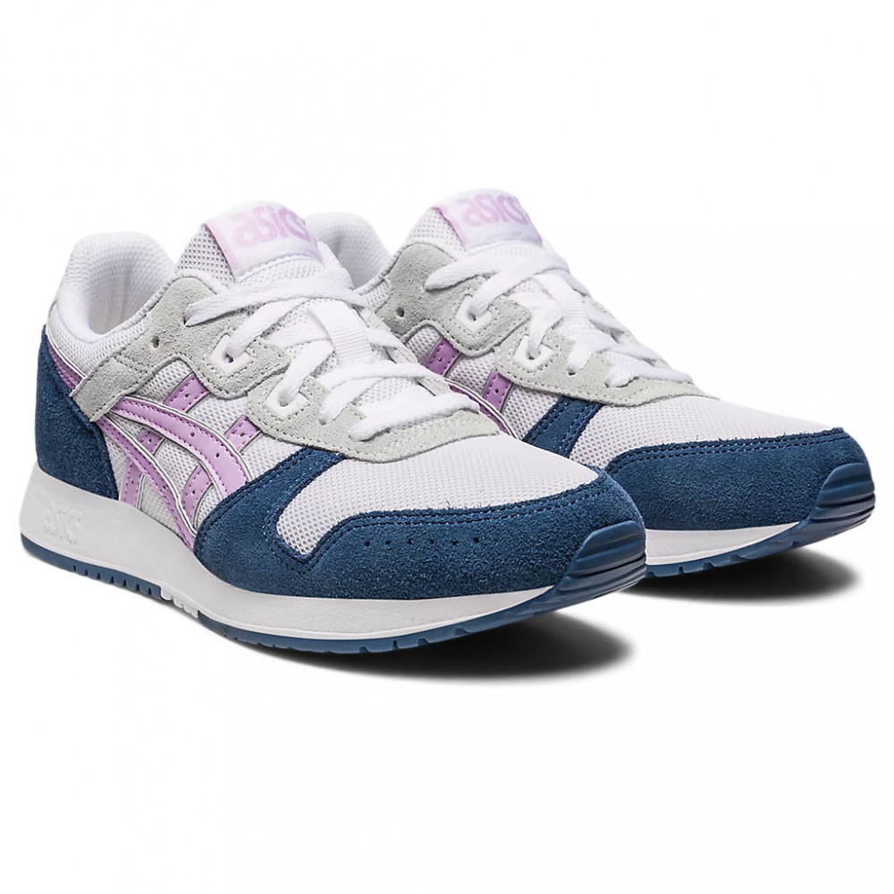 Кроссовки жен. ASICS Lyte Classic 1202A306-105, р.10 (рос.40,5),иск. кожа, текстиль, серо-синий