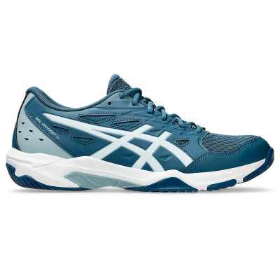 Кроссовки волейб. муж. ASICS Gel-Rocket 11 1071A091 404, р.9,5 (рос.42),иск.кожа, текстиль, сине-бел