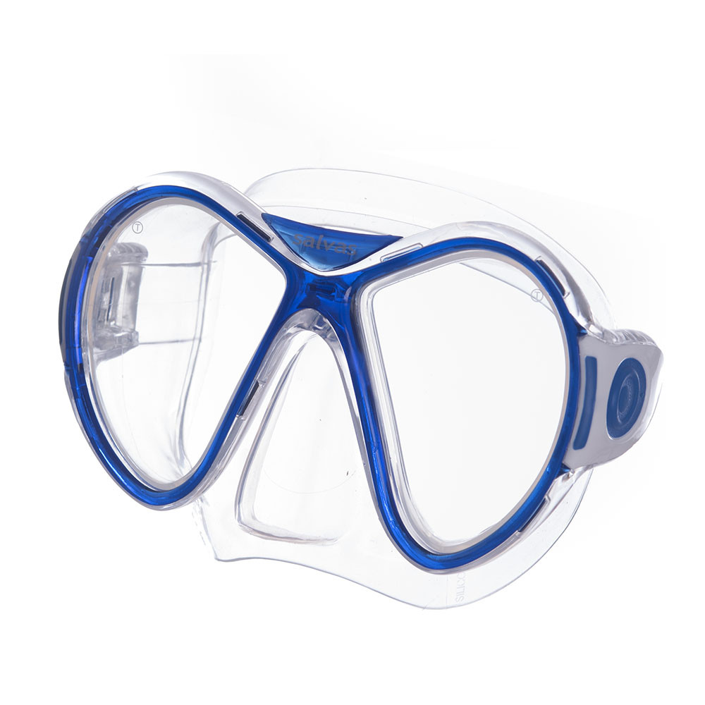 Маска для плавания Salvas Kool Mask, CA550S2TBSTH, закален.стекло, силикон, р. Senior, синий