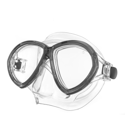 Маска для плавания Salvas Change Mask, CA195C2TNSTH, закален.стекло, Silflex, р. Senior, черный