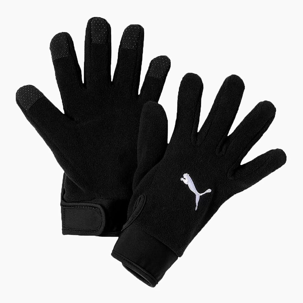 Перчатки PUMA teamLIGA 21 Winter gloves, 04170601-S, полиэстер, эластан черный