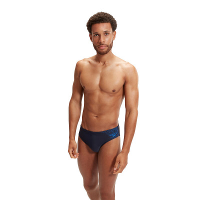 Плавки SPEEDO Medley Logo 7сm Brief, 8-0973916906-6906, р.30 (рос.46), полиэст,нейлон,элас.темно-син