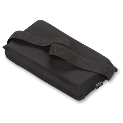 Подушка для растяжки INDIGO, SM-358-4, 24,5*12,5 см, бифлекс, поролон, черный