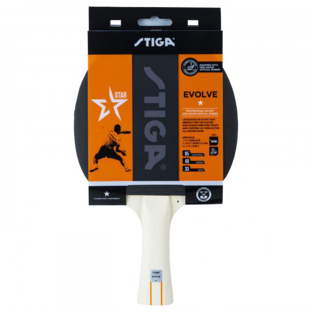 Ракетка для настольного тенниса STIGA Evolve WRB 1*