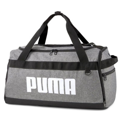 Сумка спортивная PUMA Challenger Duffel Bag S, 07662012, полиэстер, серо-черный