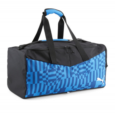 Сумка спортивная PUMA IndividualRISE Medium Bag, 07991302, полиэстер, сине-черный