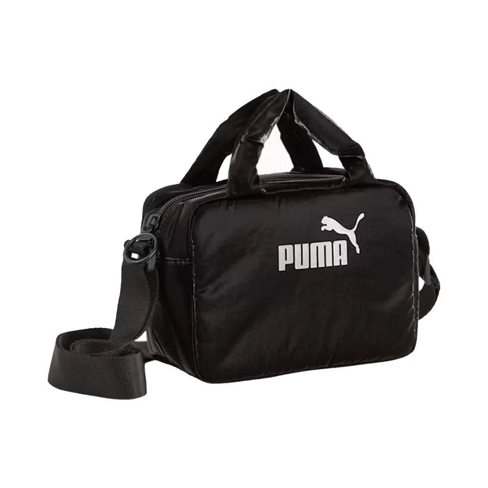 Сумка кросс-боди PUMA Core Up Mini Grip Bag, 09065101, нейлон, полиуретан, полиэстер, черный