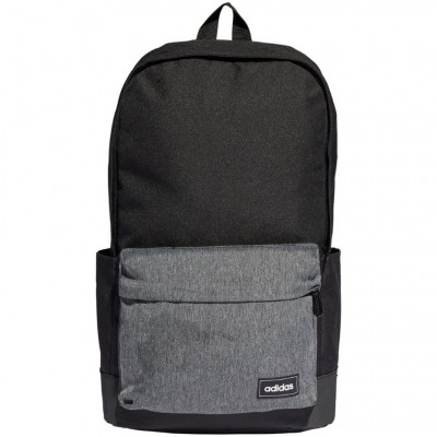 Рюкзак спортивный ADIDAS Classic Backpack H58226, полиэстер, черно-серый