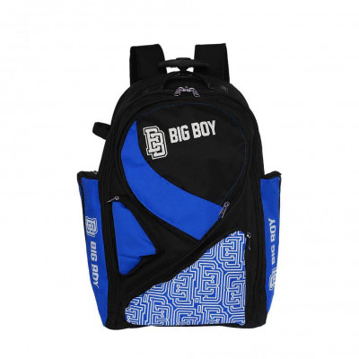 Рюкзак на колесах BIG BOY Elite Line Senior, BB-BACKPACK-EL-BL, полиэстер, сине-черно-белый