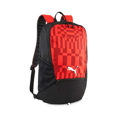 Рюкзак спортивный PUMA IndividualRISE Backpack, 09057603, полиэстер, черно-красный