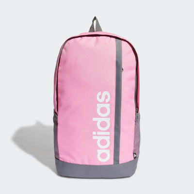 Рюкзак спортивный ADIDAS Linear Essentials Logo HM9110, полиэстер, розово-серый