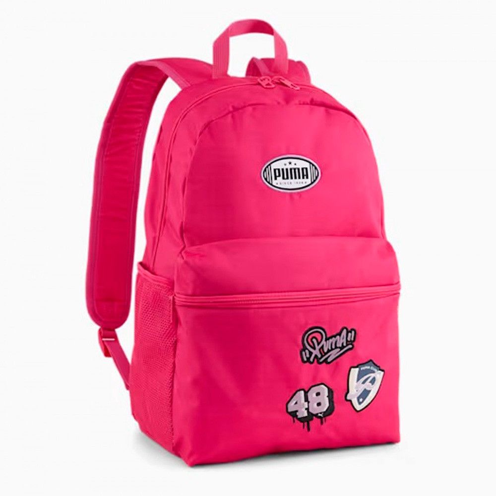 Рюкзак спортивный PUMA Patch Backpack, 09080302, полиэстер, фуксия