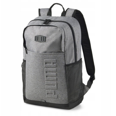 Рюкзак спортивный PUMA S Backpack, 07922202, полиэстер, серый
