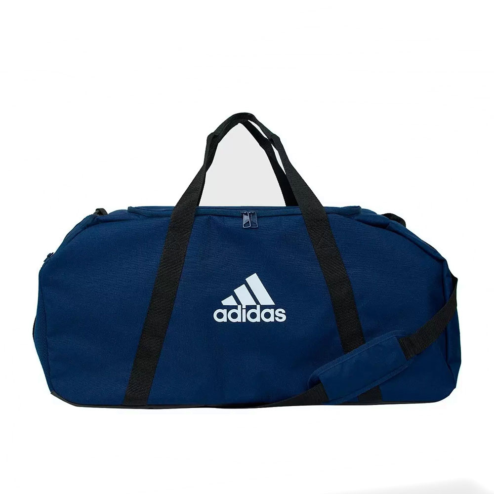 Сумка спортивная ADIDAS Tiro DU L GH7264, полиэстер, темносине-черный