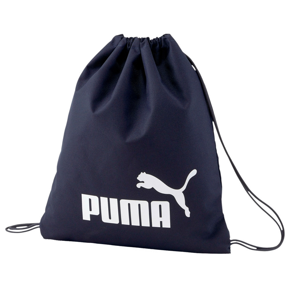 Сумка-мешок спорт. PUMA Phase Gym Sack, 07494343, полиэстер, синий