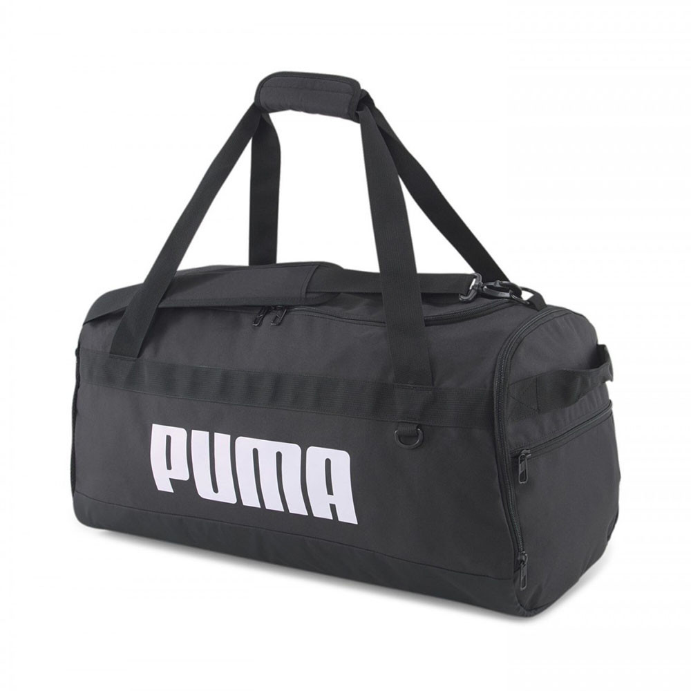 Сумка спортивная PUMA Challenger Duffel Bag M, 07953101, полиэстер, черный