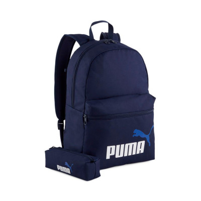 Рюкзак спортивный PUMA Phase Backpack, 09094302, полиэстер, темно-синий