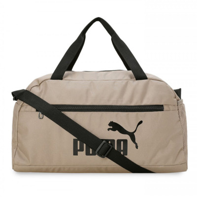 Сумка спортивная PUMA Phase Sports Bag, 07994936, полиэстер, бежевый