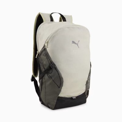 Рюкзак спортивный PUMA Plus PRO Backpack, 09035004, полиэстер, бежево-черный