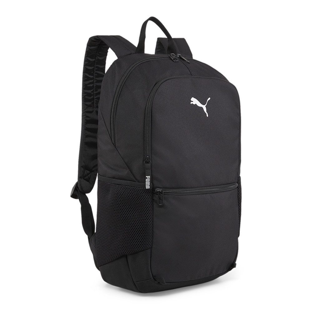 Рюкзак спортивный PUMA TeamGOAL Backpack ball net, 09046701, полиэстер, черный