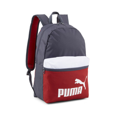 Рюкзак спортивный PUMA Phase Backpack, 09046807, полиэстер, серо-красный