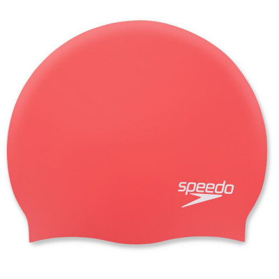 Шапочка для плавания SPEEDO Plain Molded Silicone Cap, 8-70984H191, КРАСНЫЙ, силикон