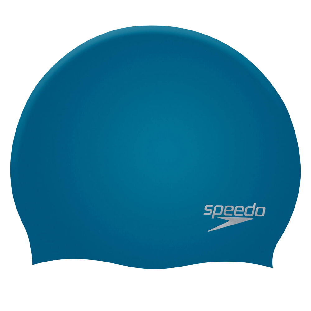 Шапочка для плавания SPEEDO Plain Molded Silicone Cap, 8-709842610, СИНИЙ, силикон