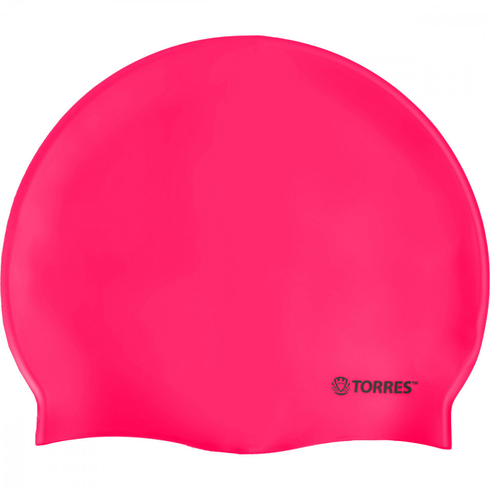 Шапочка для плавания TORRES Flat, SW-12201PK, розовый, силикон