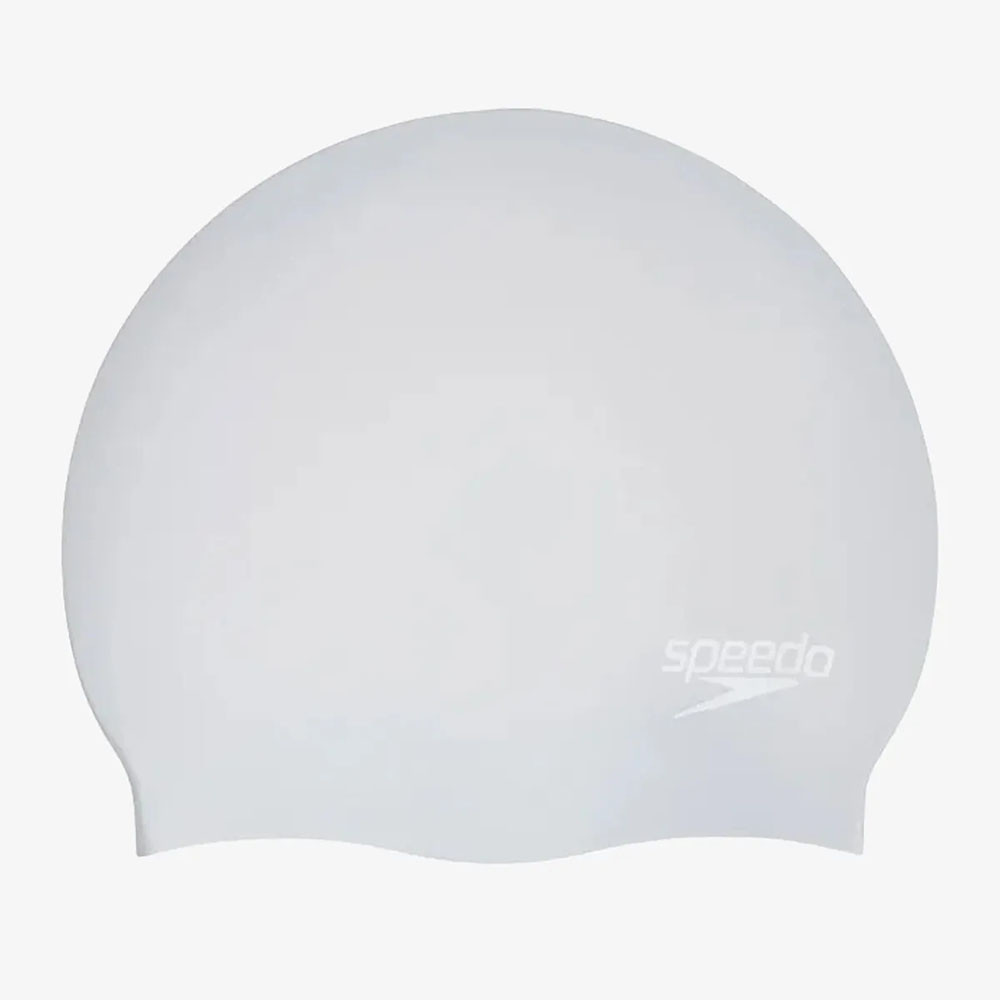 Шапочка для плавания SPEEDO Long Hair Cap, 8-0616817273, СВЕТЛО-СЕРЕБРИСТЫЙ, силикон