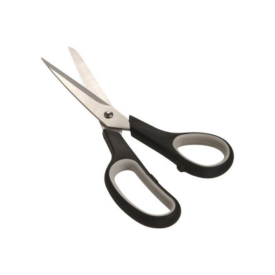 Ножницы для тейпов CureTape Soft Touching, арт 161018, нерж. сталь.,серо- чёрный