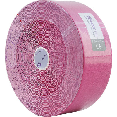 Тейп кинезиологический Tmax 22m Extra Sticky Pink (5 см x 22 м), 422222, розовый