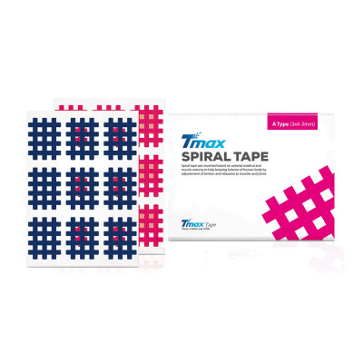 Кросс-тейп Tmax Spiral Tape Type A (20 листов), 423717, красный