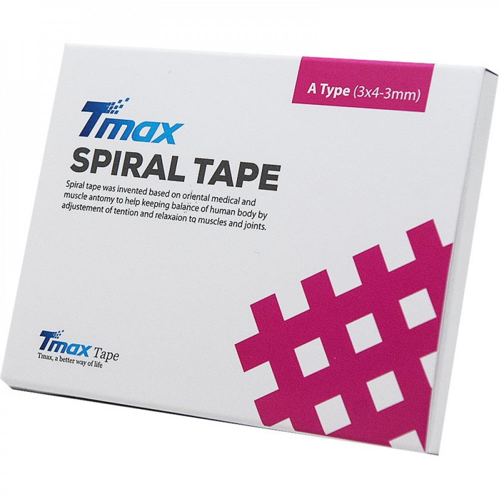Кросс-тейп Tmax Spiral Tape Type A (20 листов), 423716, телесный