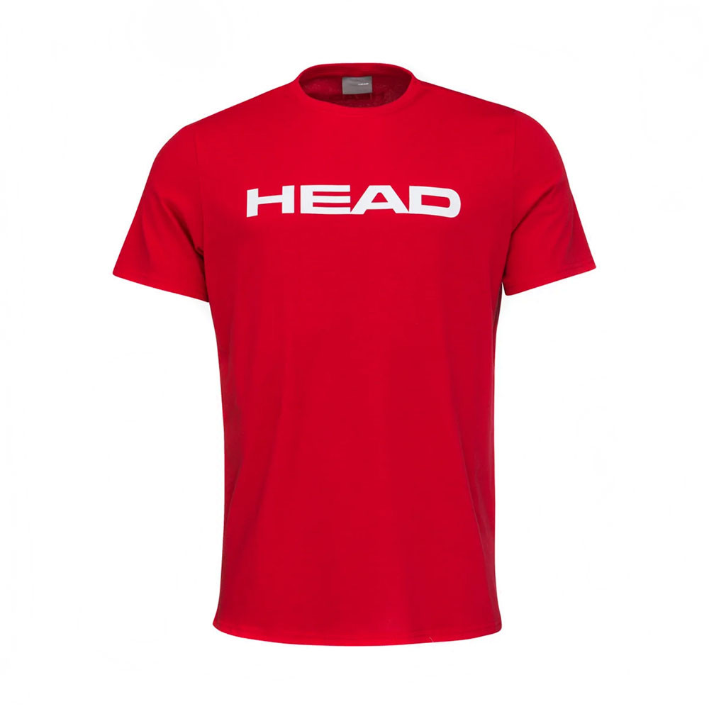 Футболка муж. HEAD Club Ivan T-Shirt 811400-RD-L, р.L, 65% полиэстер, 35% хлопок, красный