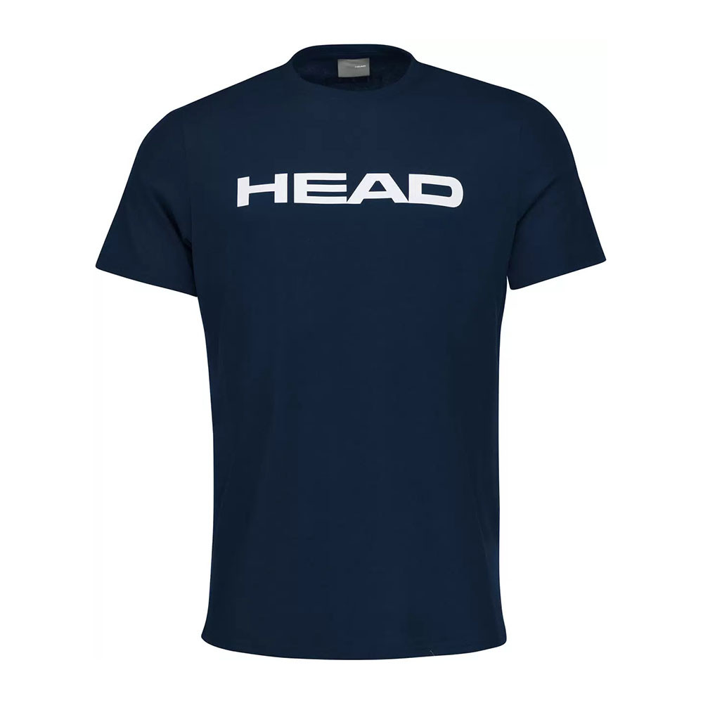 Футболка муж. HEAD Club Ivan T-Shirt 811400-DB-M, р.M, 65% полиэстер, 35% хлопок, темно-синий