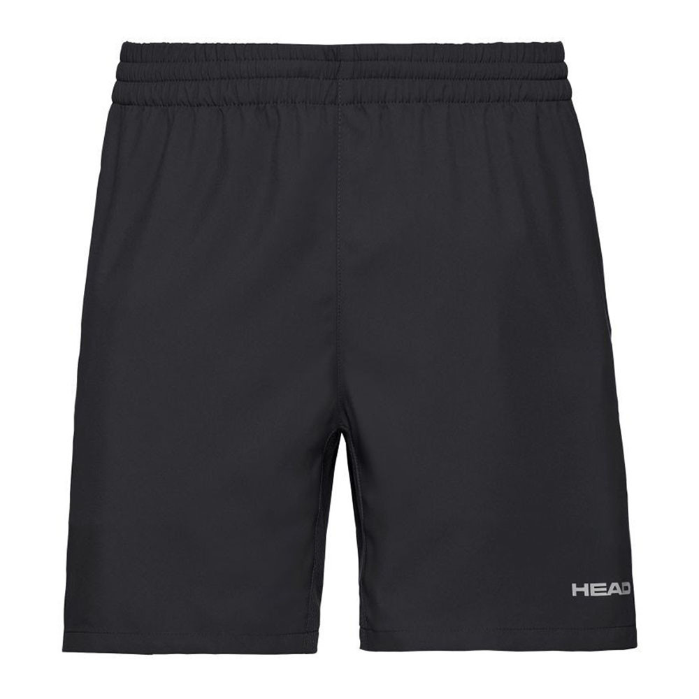 Шорты тренир. муж. HEAD Club Shorts M 811379-BK-M, р.M, 100% полиэстер, черный