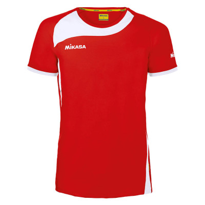 Майка игровая мужская MIKASA MT287-01-2XL, р.2XL, 100% полиэстер, красно-белый