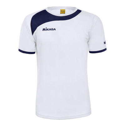 Футболка волейб. игровая муж. MIKASA MT288-023-3XL, р.3XL, 100% полиэстер, белый