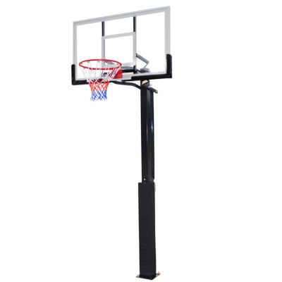 Баскетбольная стационарная стойка DFC ING50A 127x80cm акрил (три короба)