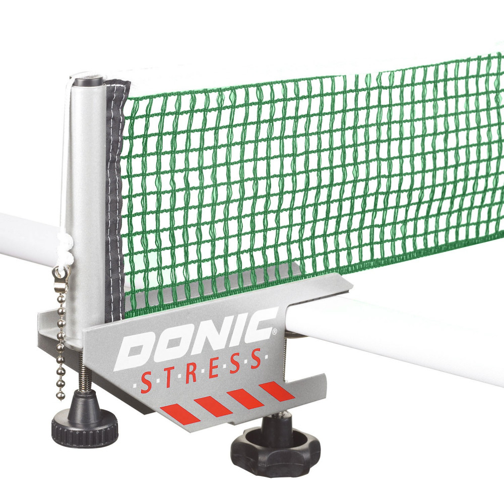 Сетка для настольного тенниса Donic STRESS серый с зеленым (GG)