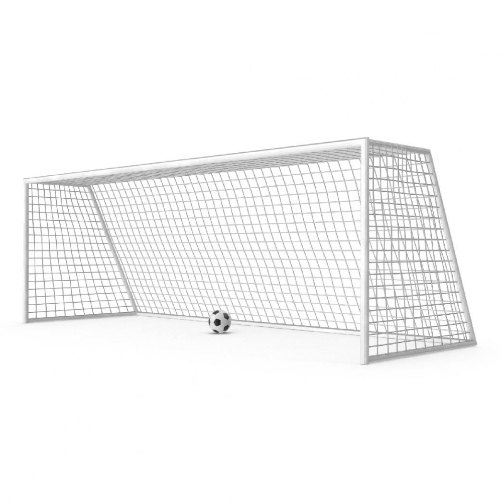 Сетка для футбольных ворот (1 шт.), толщина нити: 5,0 мм.
