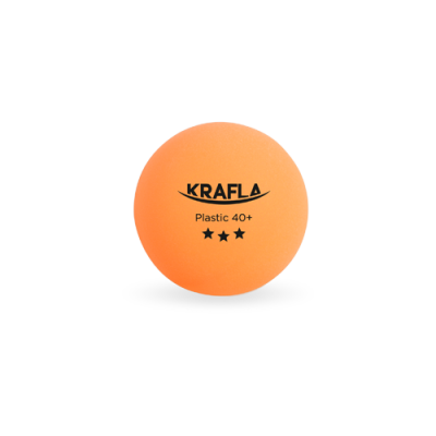 KRAFLA B-OR3000 Набор для настольного тенниса: мяч три звезды (3шт), KFL-AQB-OR3000