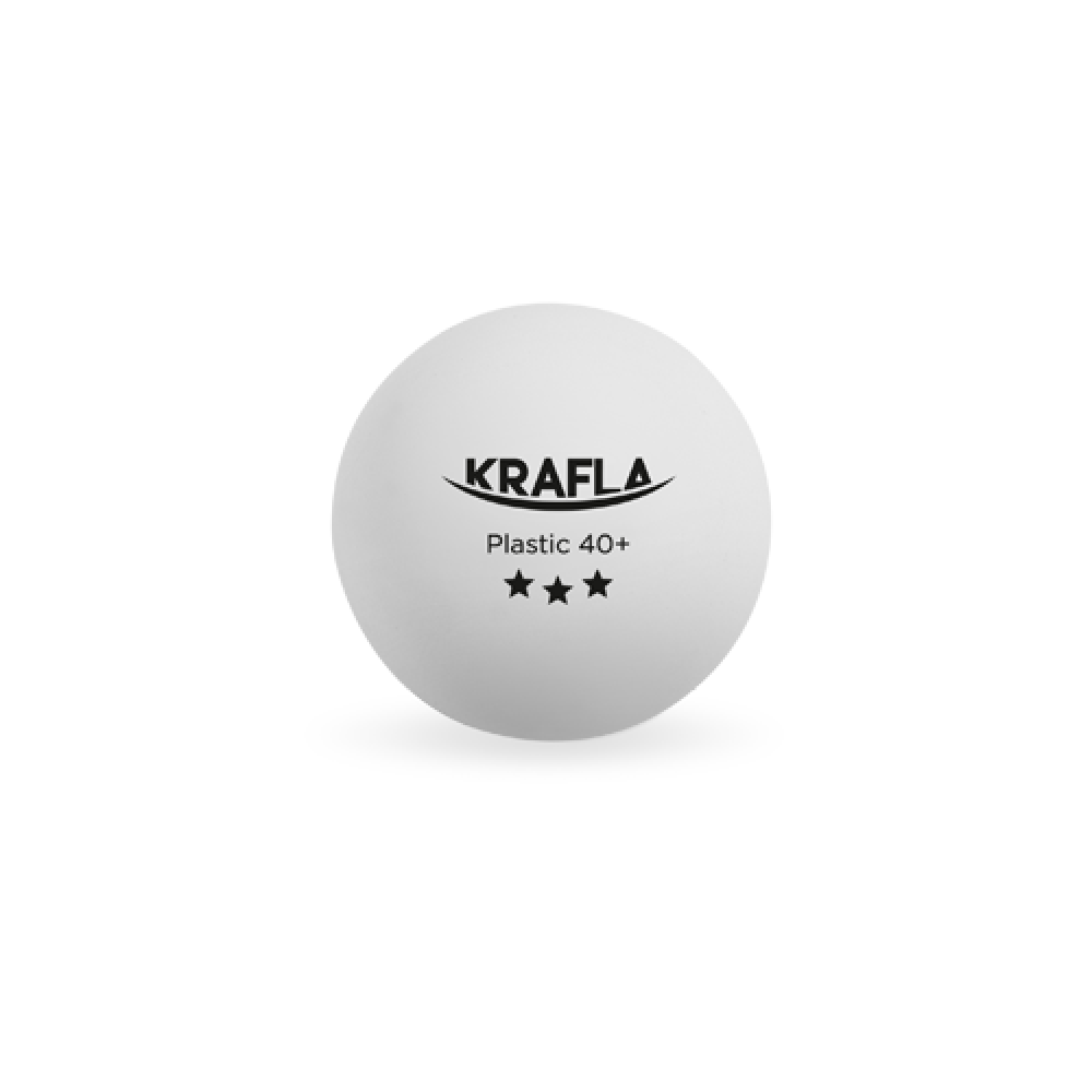 KRAFLA B-WT3000 Набор для настольного тенниса: мяч три звезды (3шт), KFL-AQB-WT3000