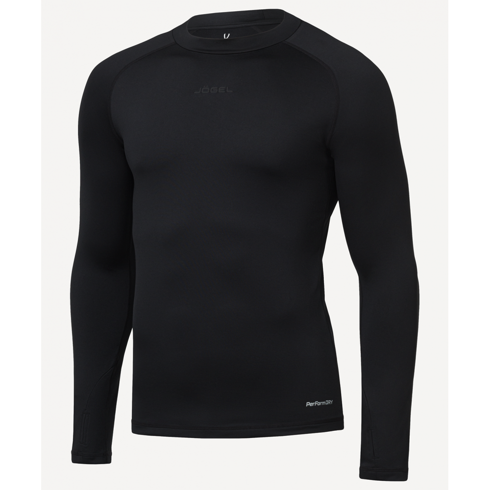 Джемпер компрессионный утепленный CAMP PerFormDRY Baselayer Top Warm, черный, ЦБ-00004060