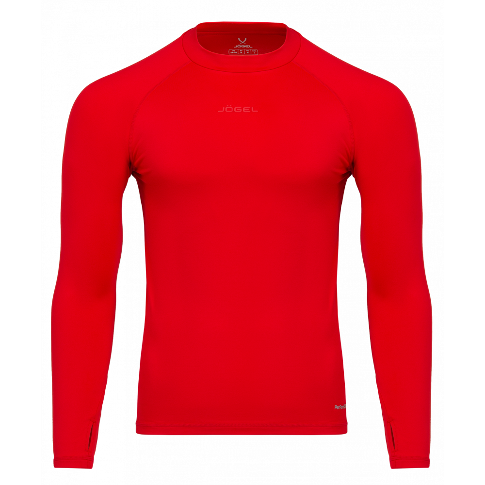 Джемпер компрессионный PerFormDRY Baselayer Warm Top, красный, ЦБ-00003136