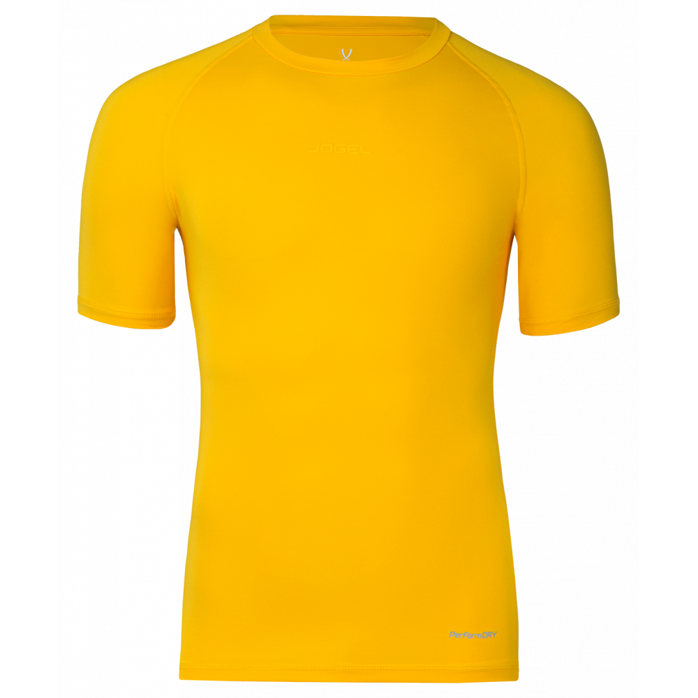 Футболка компрессионная PerFormDRY Baselayer Tee SS 2, желтый, ЦБ-00003155