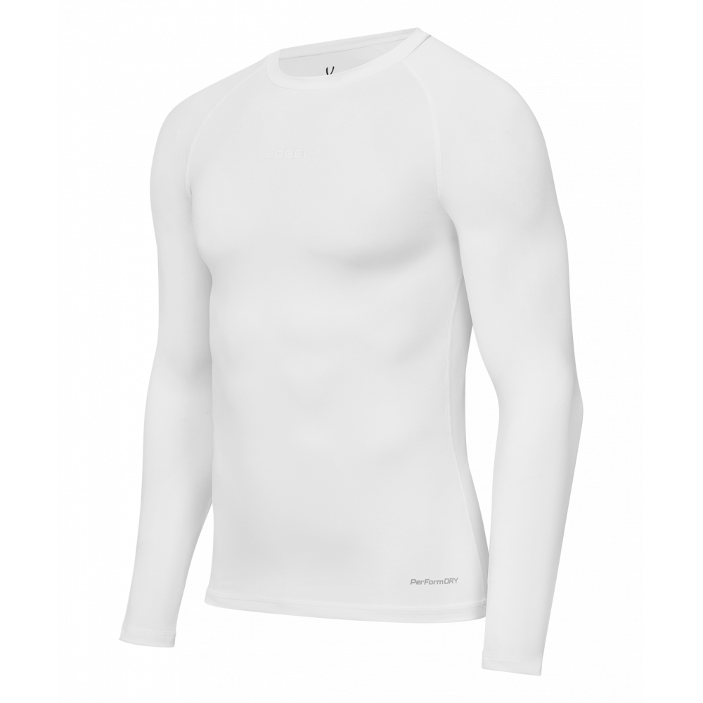 Футболка компрессионная с длинным рукавом PerFormDRY Baselayer LS Tee, белый, ЦБ-00004009